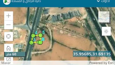 أرض في الجيزة على الشارع الرئيسي من الجيزة بإتجاة ارينبة الغربية - 21,000 دأ - صورة NaN